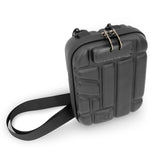 CASEMATIX Concealed Carry Locking Pistol Case Fits 9mm Pistols and Extra Mag - Portable EVA Handgun Case Water Resistant Gun Bag and Shoulder Strap