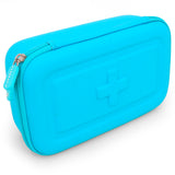 CASEMATIX Travel Case Fits Asthma Inhaler Spacer with Mask Attached, Inhaler Holder Holds Spacer and Accessories, Includes Turquoise Asthma Case Only