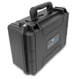 CASEMATIX 18" Customizable 6 Pistol Multiple Pistol Case - Waterproof & Shockproof Hard Gun Cases for Pistols, Magazines and Accessories with 3" Foam