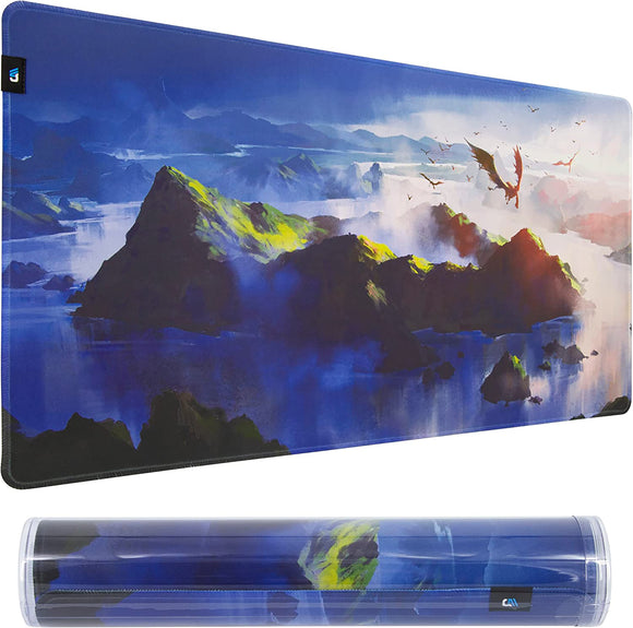 CASEMATIX TCG Playmat with Reusable Playmat Case - Premium 24