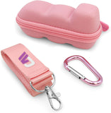 Casematix Pink Asthma Inhaler Travel Case, Includes Case Only