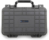 CASEMATIX 12" Hard Gun Case for Pistols - Waterproof & Shockproof Gun Cases for Pistols, Compact 9mm Gun Case for Carrying Handgun and Accessories