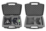 CASEMATIX Customizable Minidrone Case Compatible with Parrot Mambo Drone, Parrot Flypad Minidrone Controller, Cannon, Blades and More