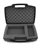 CASEMATIX Travel Case Compatible with Konami TurboGrafx-16 Mini Hardware and Controller, PC Engine CoreGrafx Mini Hard Shell Carrying Case with Foam