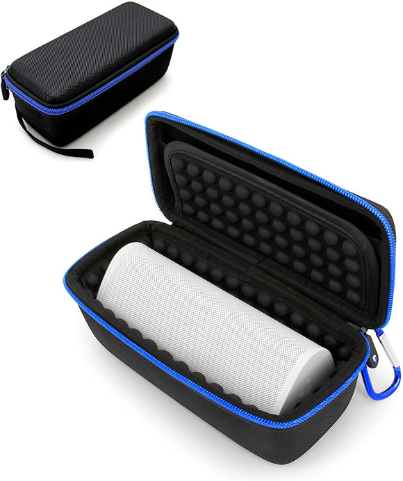 CASEMATIX Hard Case Compatible with the Sonos Roam Portable Smart Speaker and Bluetooth Accessories - Includes Black Hard Case Only with Wrist Strap