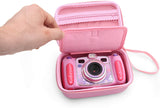 CASEMATIX Pink Camera Case for VTech Kidizoom Camera Pix Duo Twist, Includes Case Only