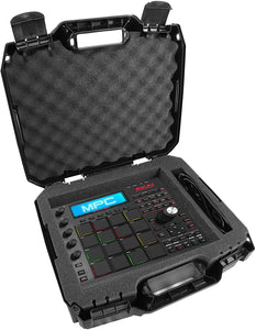 CASEMATIX Travel Case Compatible with Akai FIRE, MPK mini Play, MPC ONE, APC Key 25, MPD226, MPD218, APC Mini, Akai Pro MPK Mini MK3, MPC Studio