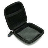 CASEMATIX 3.5" Hard Shell EVA Travel Case with Wrist Strap - Fits Accessories up to 3" x 3" x 1.2"