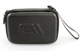 CASEMATIX 7" Hard Shell EVA Travel Case with Wrist Strap and Padded Divider - Fits Accessories up to 6.5" x 4" x 2"