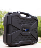 CASEMATIX 16" Hard Travel Case with Padlock Rings and Customizable Foam - Fits Accessories up to 14" x 10.75" x 4"