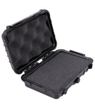 CASEMATIX 7.4" Waterproof Hard Travel Case with Customizable Foam - Fits Accessories up to 6.3" x 3.75" x 1.25"