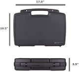 CASEMATIX Travel Case Compatible with Epson WF-100 and WF-110 Wireless Mobile Printer, Ink Cartridges, Power Adapter, Cables