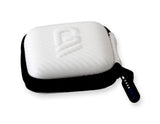 CASEMATIX 3.5" Hard Shell EVA Travel Case with Wrist Strap - Fits Accessories up to 3" x 3" x 1.2"