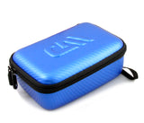 CASEMATIX 7" Hard Shell EVA Travel Case with Wrist Strap and Padded Divider - Fits Accessories up to 6.5" x 4" x 2"