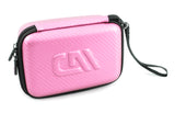 CASEMATIX 7" Hard Shell EVA Travel Case with Wrist Strap and Padded Divider - Fits Accessories up to 6.5" x 4" x 2"