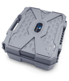 CASEMATIX 16" Hard Travel Case with Padlock Rings and Customizable Foam - Fits Accessories up to 14" x 10.75" x 4"